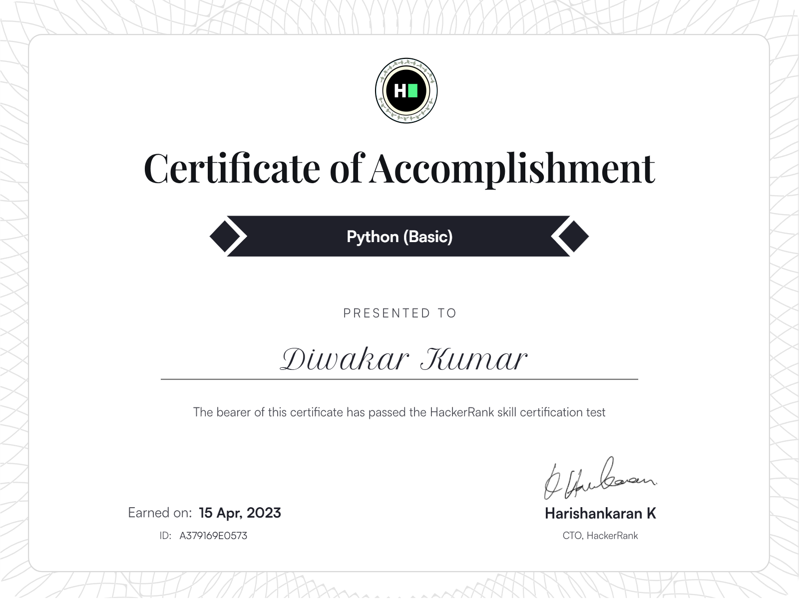 HackerRank Logo
